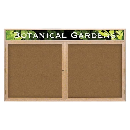 Double Door Indoor Enclosed Easy Tack Bo